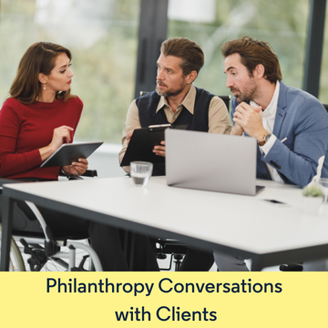 Philanthropy Insights Webpage Events Graphics